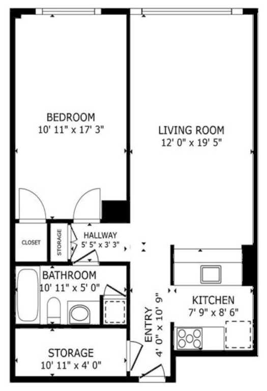 4 Martine Avenue, Unit #1109, White Plains, NY 10606 - Photo 12 of 23