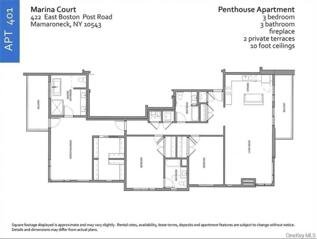 422 E Boston Post Road, Unit #PH 401, Rye, NY 10543 - Photo 28 of 36